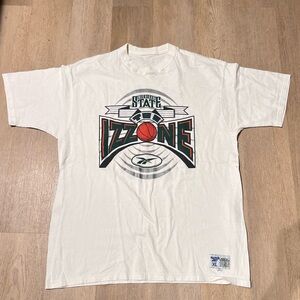 Vintage Michigan state The Izzone Reebok t Shirt